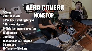 NONSTOP AERA COVERS POP SONG [upl. by Nhojleahcim]