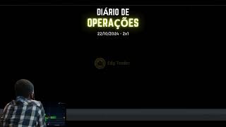 22102024  2x1 DE VIRADA NO PULLBACK BASE OPERACIONAL ETERNO PESSANO IQ OPTION [upl. by Neelav]