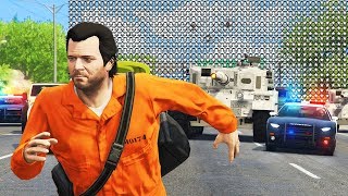 GTA 5  1000 STAR WANTED LEVEL Can We Escape [upl. by Bettina]