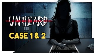 Lets Play Unheard Case 1 amp 2  Audio Detective Mystery First Hour PC Gameplay [upl. by Keyser]