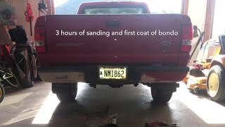 Ford ranger bumper restoration [upl. by Baer]