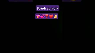 Sureh al mulk💖💞❣❤👌🥳🥰islamicvideo peerajmalrazaqadribeautifulbayan youtubeshorts love quran [upl. by Aw169]