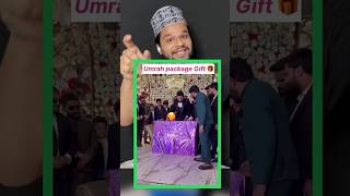 Dulha Dulhan Ko Umrah Package Gift🎁 islamic islamicstatus macca madina cutfrom greenscreen [upl. by Jyoti369]