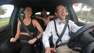 Nerdy Uber driver RAP BATTLES Rider [upl. by Sternlight869]