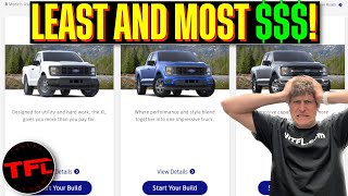 I Configure The Least AND Most Expensive New 2024 Ford F150  The Results Are Surprising [upl. by Terraj]