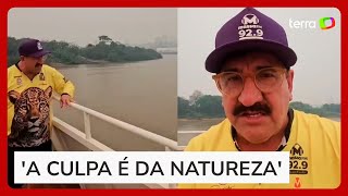 Ratinho cobra posicionamento de artistas sobre queimadas e culpa natureza por fogo Cadê vocês [upl. by Vigor914]