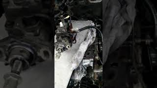 toyota 1kzte pump removal [upl. by Farnham]