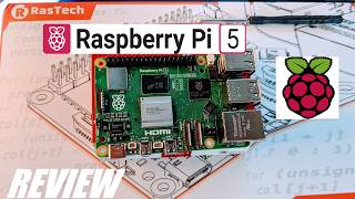 REVIEW RasTech Raspberry Pi 5 Kit  Linux DIY Mini Computer 8GB RAM  Active Cooler Fan [upl. by Lohrman]