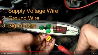 Renault Duster Rail Pressure Sensor Wiring Diagnose [upl. by Eugine]