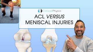 What are the Differences Between ACL And Meniscal Injuries  Expert Physio Guide [upl. by Tori726]