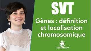 Les gènes  définition et localisation chromosomique  SVT  Collège  Les Bons Profs [upl. by Jessalin607]