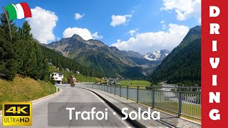 Driving in Italy 22 From Trafoi to Solda Sulden 4K 60fps [upl. by Lua]