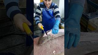 Greater Amberjack Fish Cutting Skills [upl. by Eenrahc]