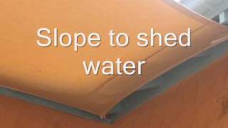 Mulders DIY Shade Sail Tips [upl. by Martyn615]