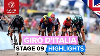 GC Leaders Fight It Out On First Mountain Finish  Giro DItalia 2022 Stage 9 Highlights [upl. by Ezmeralda]