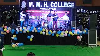 MMH College  Freshers party 201920 Sachin  BCA Department [upl. by Enilrac994]