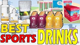 Best Sports Drinks For Hydration  List Of Sports Drinks  Best Sports Drinks Reviews 2017 [upl. by Merla150]