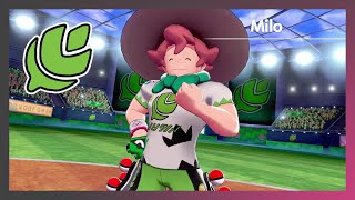 Turffield Gym battle against Milo  Pokemon Sword Episode 7 [upl. by Yruoc]