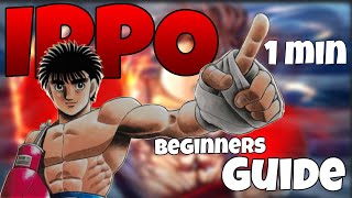 IPPO STYLE Beginners Guide Untitled Boxing Game  Roblox [upl. by Nnaeiluj]