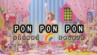 PONPONPON  Kyary Pamyu Pamyu s l o w e d  r e v e r b [upl. by Ansel]