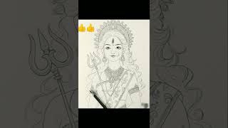 Trending videoCheap vs Expensive pencil ✏️ drawing maa Durga 😍🐚🪷🔱🔥 shortsviral video  maa durga [upl. by Kantos342]