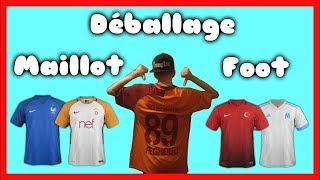 DEBALLAGE COLIS  Maillot foot 11 [upl. by Ahsatan]