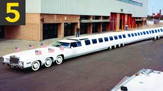 Top 5 Unbelievably LONG Limousines [upl. by Fruin701]