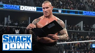 FULL SEGMENT – Randy Orton officially signs with SmackDown SmackDown highlights Dec 1 2023 [upl. by Krall386]