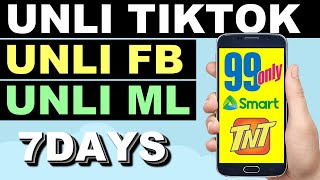 UNLI TIKTOKFBML FOR 99 PESOS TNTSMART  GOODS FOR 7DAYS [upl. by Adriel]