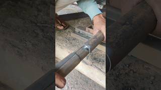 Raund pipe joint hardwork fabrication squarepipe workout machine welding sskhan [upl. by Larsen]