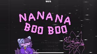 Na Na Na Boo Boo 100 geometry dash Level By Chloi [upl. by Ffirahs]