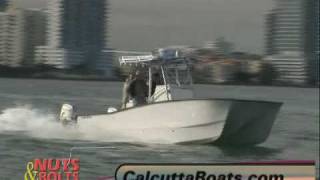 Calcutta 263 Power Catamaran  Nuts amp Bolts Product Showcase [upl. by Delos804]