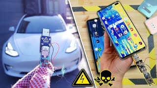 USB Killer vs Tesla Model 3 Galaxy S10 iPad Pro Mate 20 Pro amp More [upl. by Viviene456]