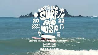 Bays Inn Surf and Music Festival Day 2 Highlights  Pilipinas Surfing Nationals Leg 2 [upl. by Allenad]