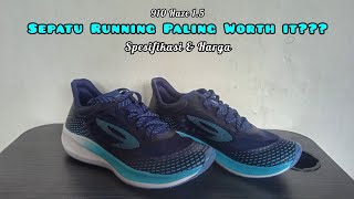 REVIEW 910 HAZE 15 NAVY TOSCA WHITE  Sepatu Running Murah Terbaik [upl. by Bible]