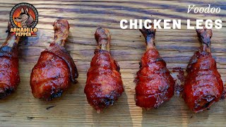 Char Broil Big Easy Chicken Legs  Bacon Wrapped Chicken Legs [upl. by Suirrad]