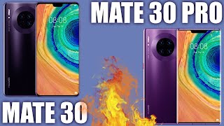 Huawei Mate 30 vs Mate 30 Pro Сравнение ТОПовых братьев китайцев [upl. by Jamison]