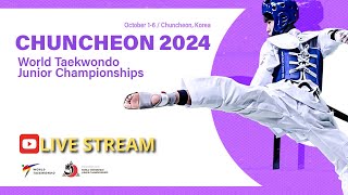 Day 6 SFF  Chuncheon 2024 World Taekwondo Junior Championship [upl. by Phillada768]