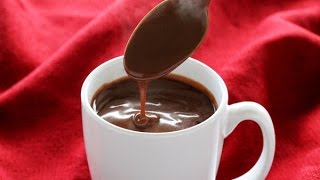 Decadently Thick Italian Hot Chocolate [upl. by Adella]