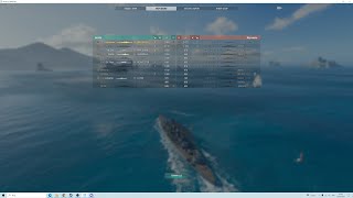 Schlieffen 608 secondary World of Warships With Speacial Captan [upl. by Nekcarb]