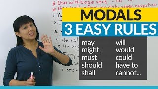 No more mistakes with MODALS 3 Easy Rules [upl. by Kreiner642]