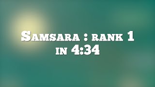 Samsara Rank 1 FORMER  Teeworlds DDrace [upl. by Rema]