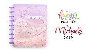 2019 Spring REVEAL  MICHAELS 18Month Happy Planners [upl. by Rodge334]