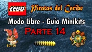 LEGO Piratas del Caribe Guia  Parte 14 quotModo Libre  Guia de Minikits La Asamblea de Hermanosquot [upl. by Anelet]