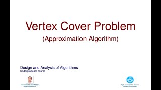 DAA54  Approximation Algorithm for Vertex Cover Problem [upl. by Llevron]