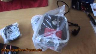 Unboxing Video Tchibo Cafissimo DUO [upl. by Locin]