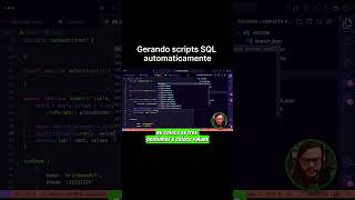 Nodejs Agora Suporta o Banco Mais Popular Do Mundo Gerando scripts SQL automaticamente🔥 [upl. by Ankeny]