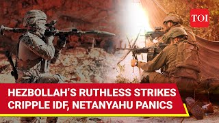 Hezbollah Guerrillas Leave Israel Reeling IDF Deploys More Troops Into Lebanon  Watch [upl. by Graig]