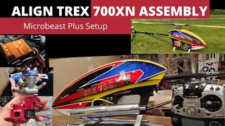 Align Trex 700XN Dominator Assembly with Microbeast Plus programming [upl. by Warfore924]