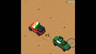 Bharat vs pakistan car tochan short trandingshorts indianvehicalsimulator3d cartochan [upl. by Anomer829]